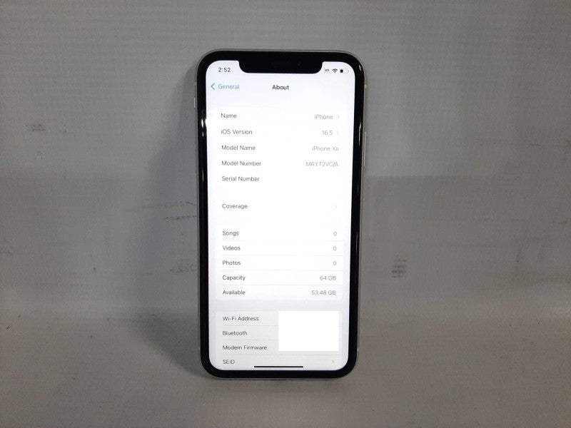 Apple iPhone Xr 64GB - White $