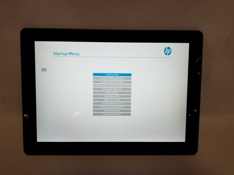 HP Pro X2 612 G2 Tablet i7-7T75 @ 1.30ghz / 8gb ram / 256gb drive  Q#