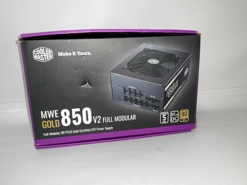 CoolerMaster MWE GOLD 850W v2 Full Modular Power Supply  -