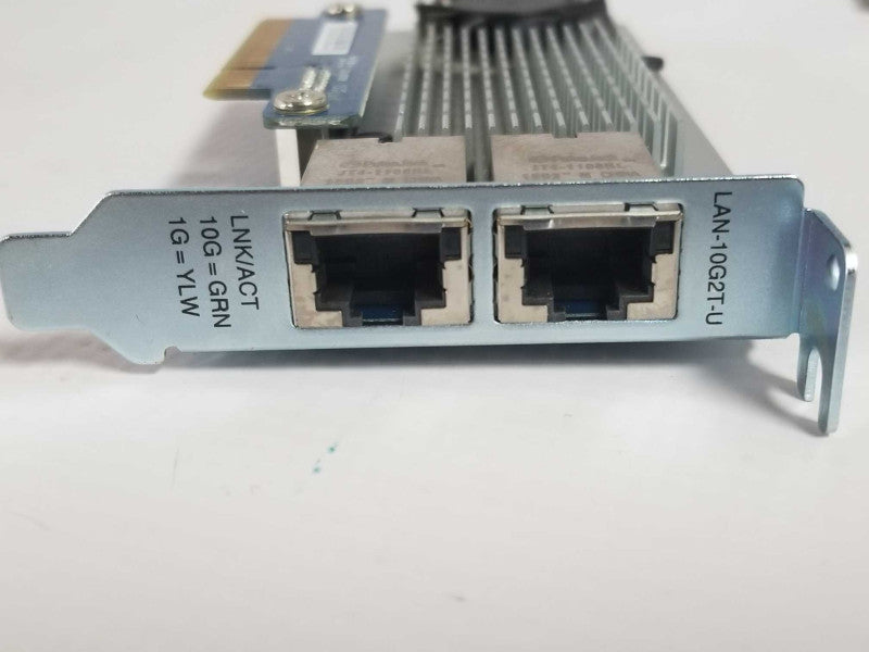 QNAP LAN-10G2T-U Dual Port 10GbE 10GBase-T Copper PCI-E Expansion Card _
