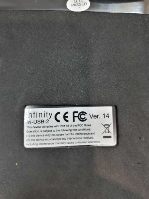 Infinity IN-USB-2 Digital Foot Control Pedal Dictation Transcription &
