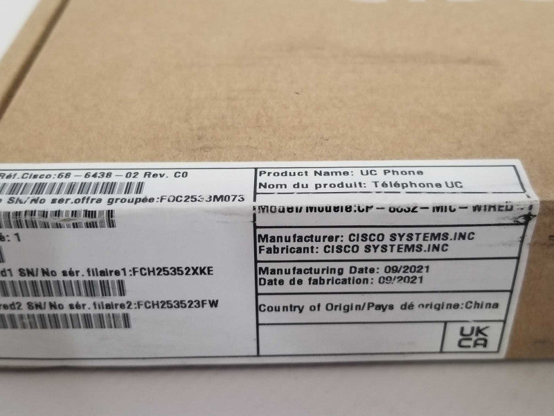 New Cisco 8832 Wired Microphone Kit CP-8832-MIC-WIRED Open-Box _
