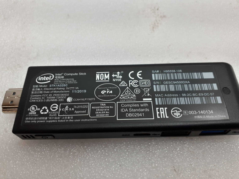 Intel STK1A32SC Compute Stick Intel Atom Q&