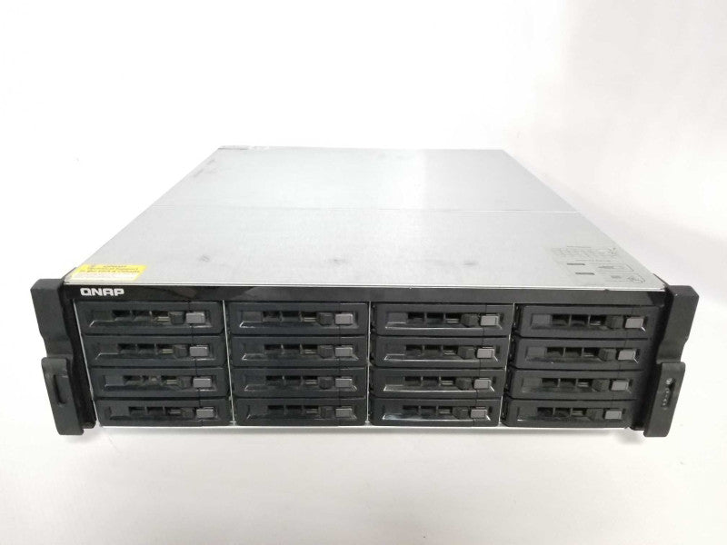 QNAP Network attached storage TS-1679U-RP with 16x 2TB HDDs installed _