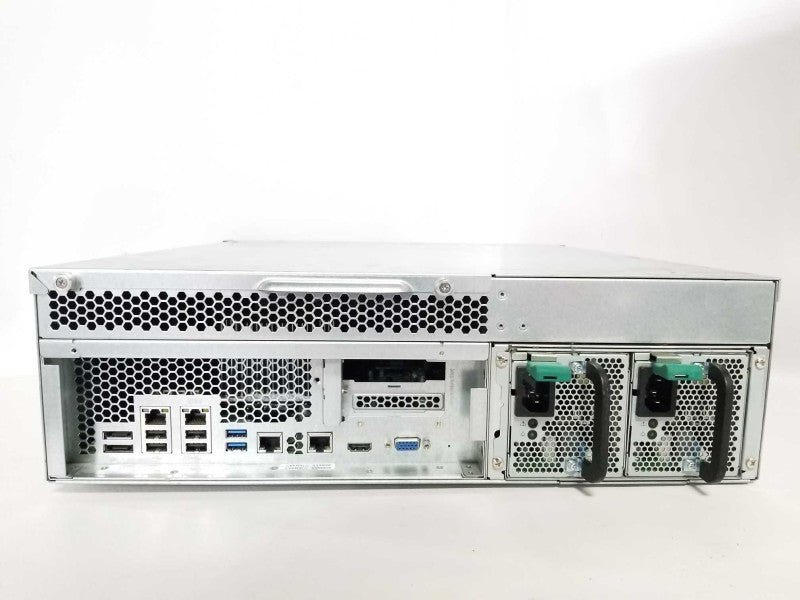 QNAP Network attached storage TS-1679U-RP with 16x 2TB HDDs installed _