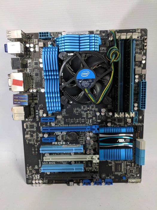 ASUS P8Z68-V Motherboard i5-2500 @3.30GHz 8GB RAM  -