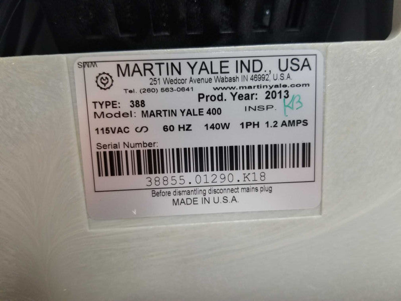 Martin Yale Series 400 Paper Jogger, Read Q_