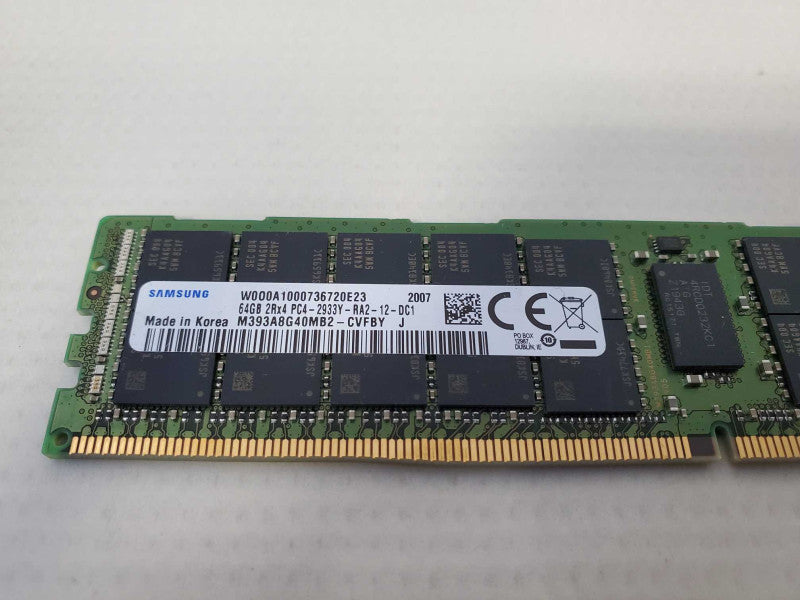 Samsung 64GB PC4-2933Y DDR4 2Rx4 Server Memory )
