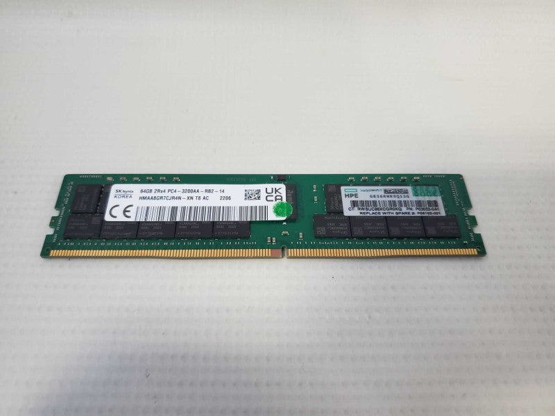 SK Hynix 1 x 64GB 2Rx4 PC4-3200AA Server Memory DDR4 )