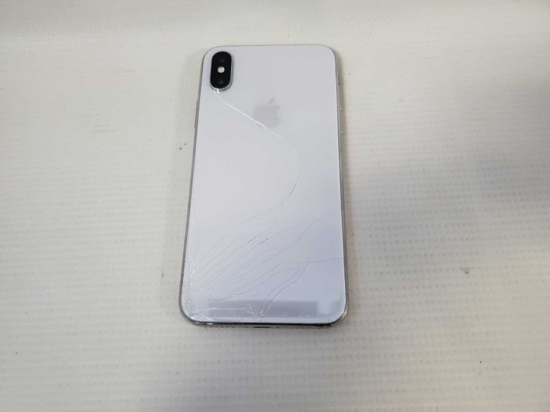 Apple iPhone X 64GB Unlocked - White *READ* )