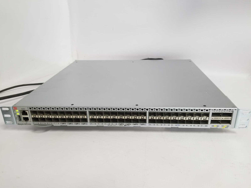 Brocade VDX 6740 BR-VDX6740-24-F 10GbE SFP+ 4x 40Gb QSFP+ Read  Q_
