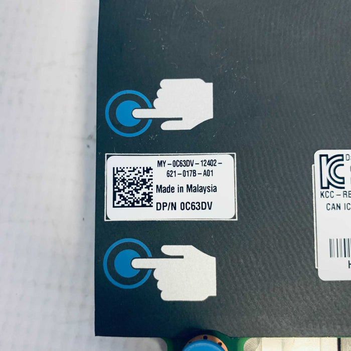 Intel X520/I350 Quad Port Network Daughter Card Dell C63DV =