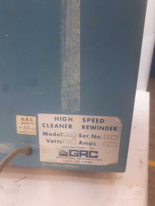 Indel CA3 - High speed cleaner rewinder model# HSCR - 28 Reel to Reel