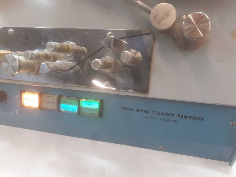 Indel CA3 - High speed cleaner rewinder model# HSCR - 28 Reel to Reel