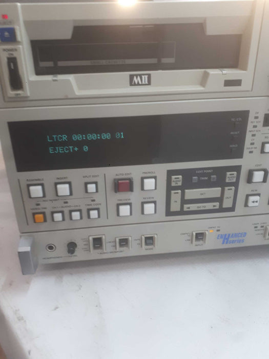 Panasonic Video Cassette Recorder Mini Tape MII Model# AU-65H-P