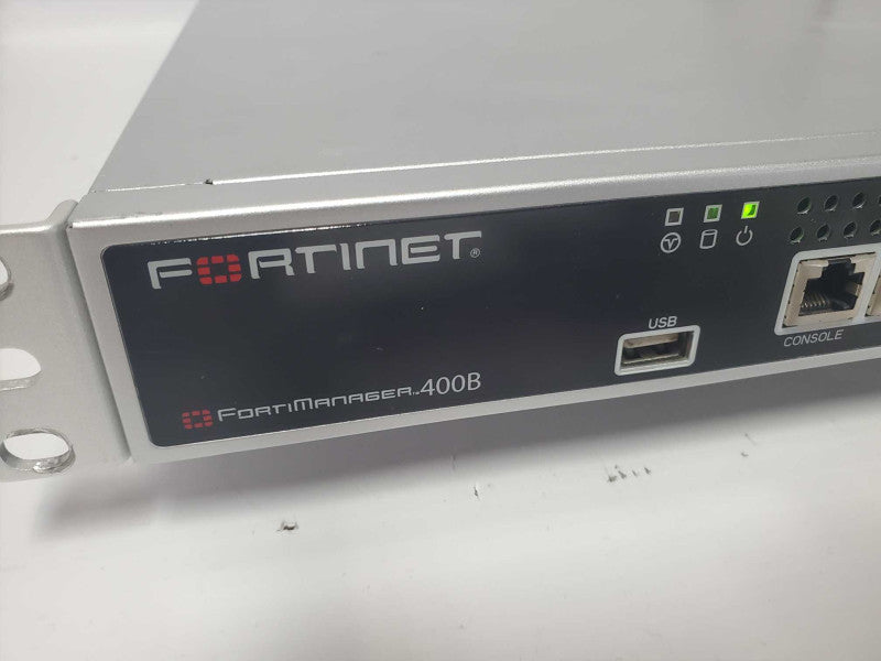 Fortinet Fortimanager-400B Firewall 2x 3.5\\" Caddies, No HDD |
