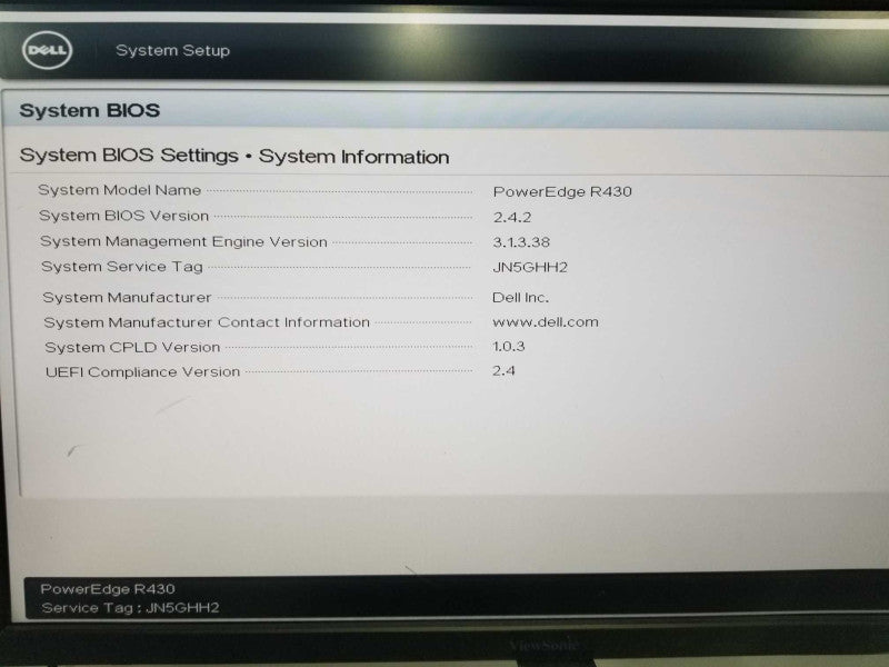 Dell Poweredge R430 2x Xeon E5-2630 V4 @ 2.20ghz / 32gb ram / H730 Mini Raid #
