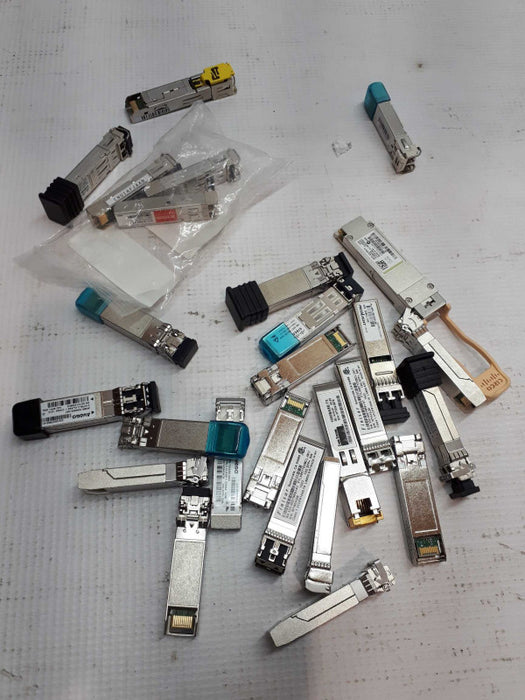 A bunch of assorted SFP &