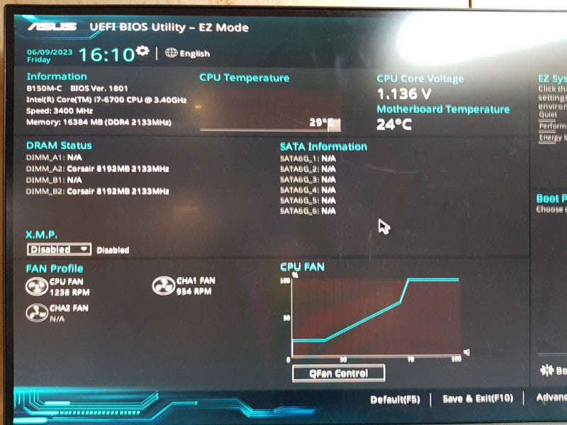 Custom PC - i7-6700 @ 3.40 GHZ 16GB DDR4, STRIX RX 470 4GB 450w PSU