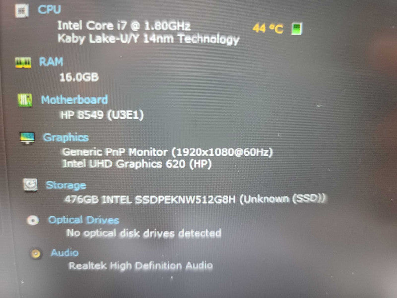 HP EliteBook 850 G6 i7-8565U, 16GB DDR4, 512GB SSD Î²