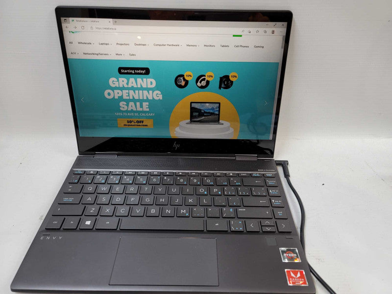 HP Envy x360 Convertible AMD Ryzen 5 Mobile 3500U, 6GB DDR4, 256GB SSD **READ Î²