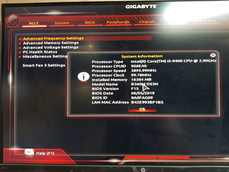 Custom PC - i5-9400 @ 2.90 GHZ 16GB DDR4, RX 570 Armor 8GB, 500w PSU