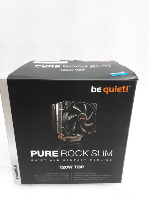 Be Quiet BK008 Pure Rock Slim CPU Cooler 120w TDP &