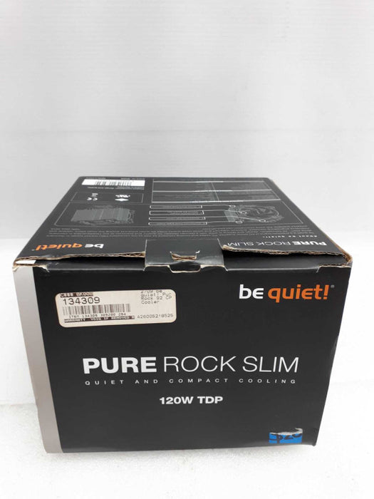 Be Quiet BK008 Pure Rock Slim CPU Cooler 120w TDP &