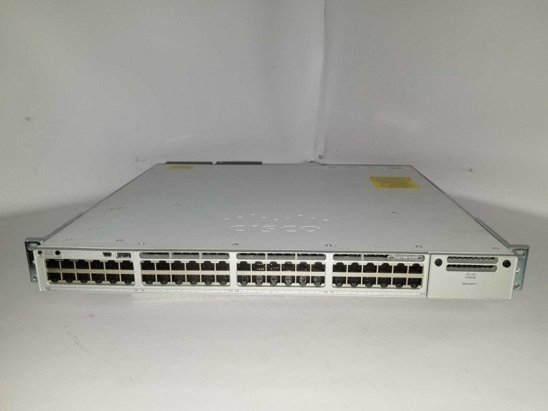 Cisco Catalyst C9300-48U-E PoE+ 48 Port Switch with, 2x PSU, Read _