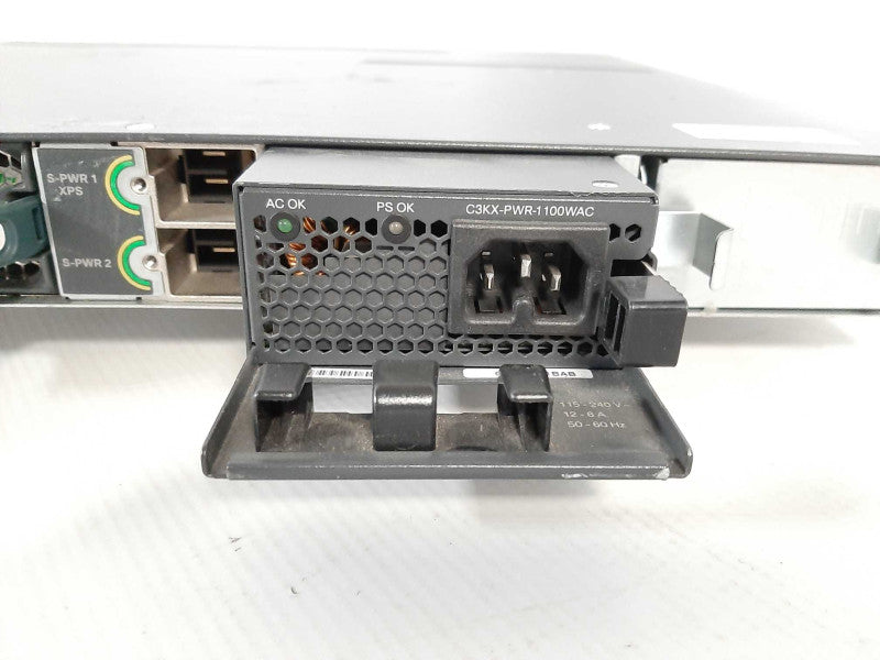 Cisco Catalyst 3750x Series Gigabit PoE+ switch WS-C3750X-48PF-S Q$
