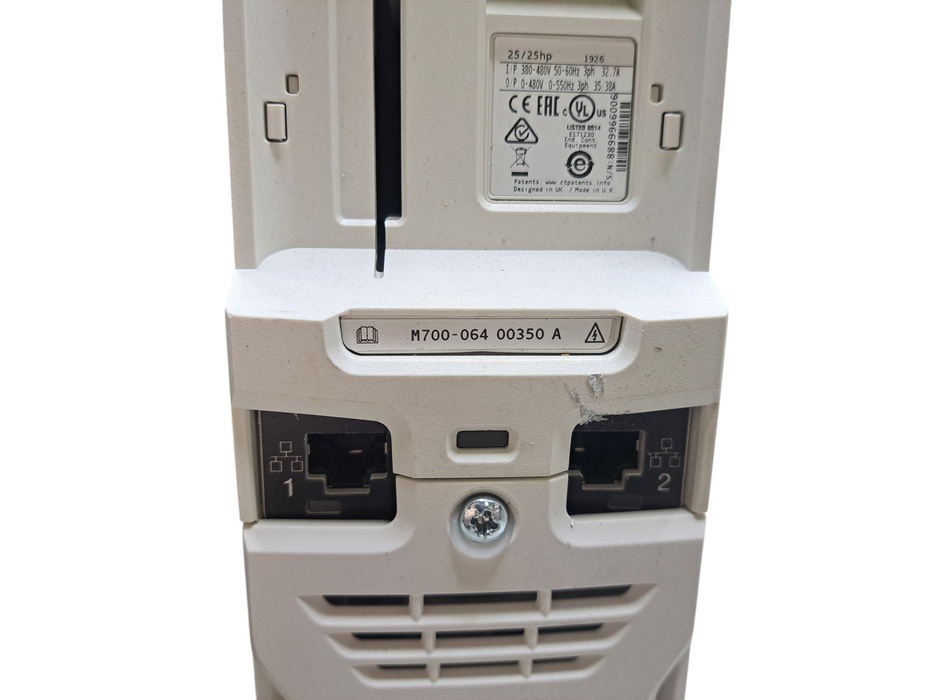 Nidec Control Techniques Unidrive M700-064 00350 A  | 25/25HP 480V 50/60Hz )