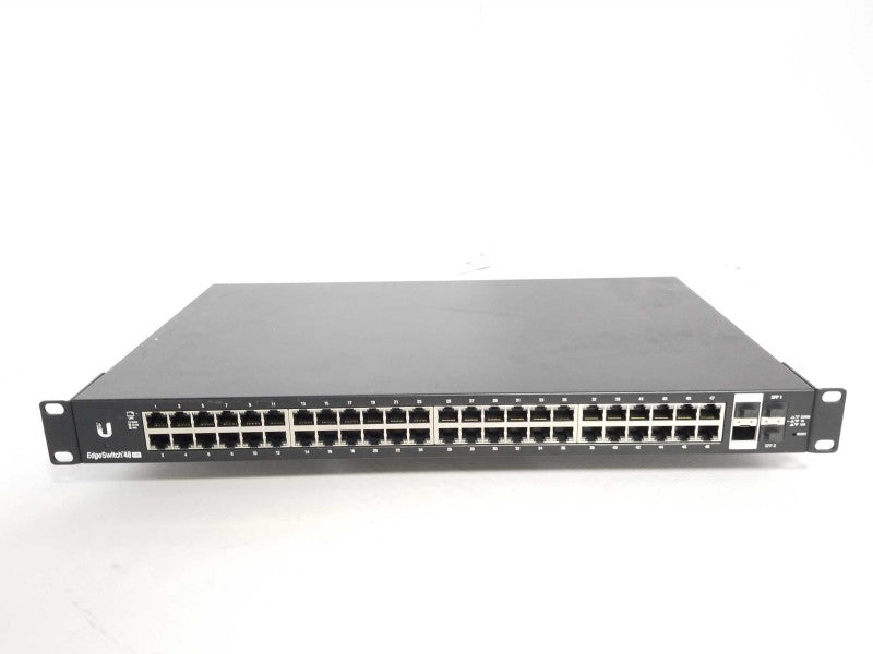 UBIQUITI ES-48-LITE-US Edgeswitch Lite 48 RJ45 Port 2 SFP+ Ports 2 SFP, READ _