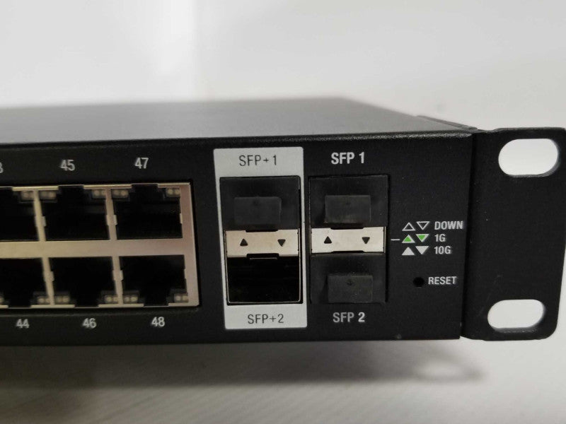 UBIQUITI ES-48-LITE-US Edgeswitch Lite 48 RJ45 Port 2 SFP+ Ports 2 SFP, READ _