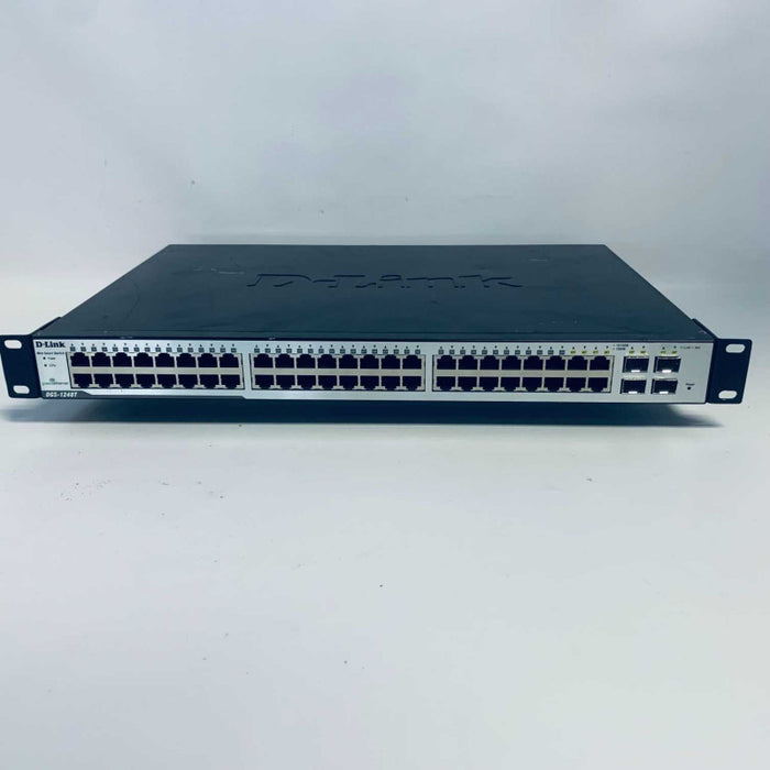 D-Link DGS-1248T Web Smart 48-Port 10/100/1000 + 4 Combo SFP Switch =