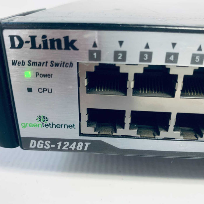 D-Link DGS-1248T Web Smart 48-Port 10/100/1000 + 4 Combo SFP Switch =