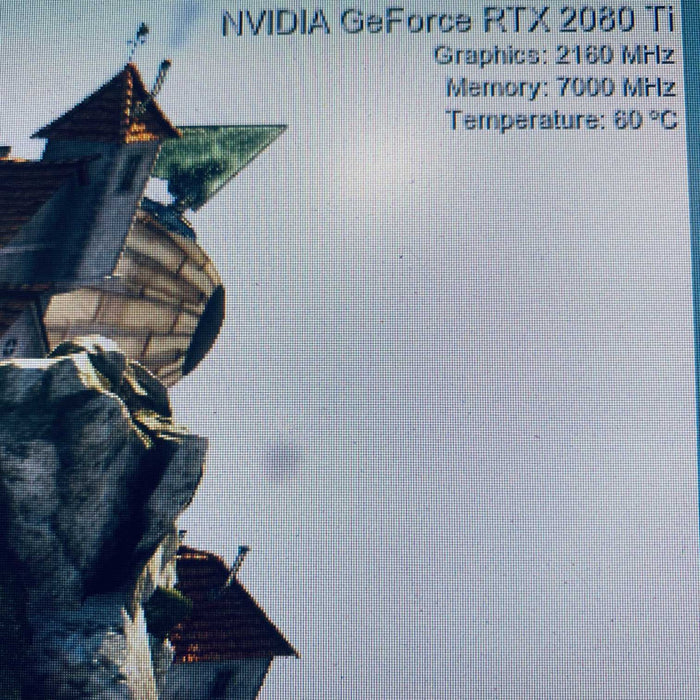 Nvidia GeForce RTX 2080Ti 11Gb GDDR6 Graphics Card GPU Founders Edition =
