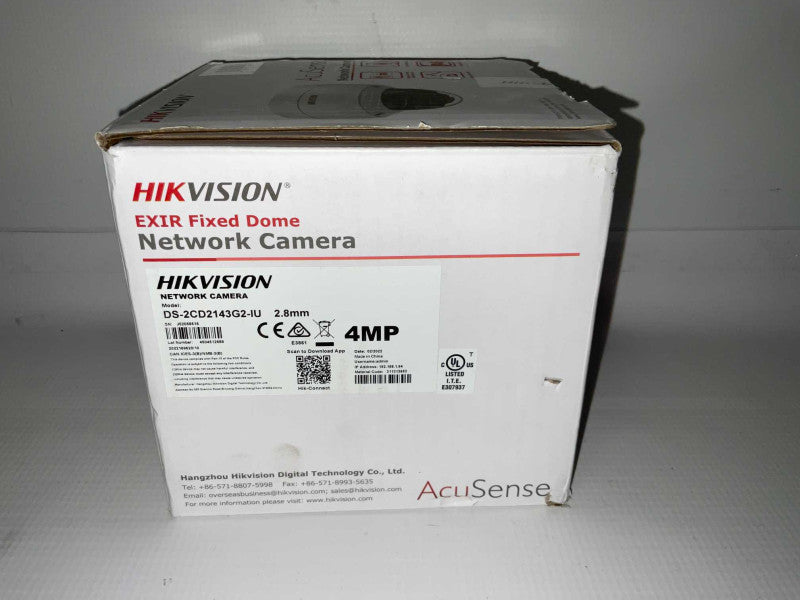 HIKVISION AcuSense Network Camera DS-2CD2143G20-IU -