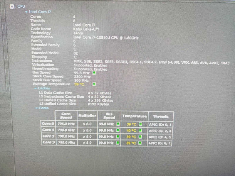 Dell Inspiron 24â 5490 AIO Core i7-10510U @ 1.8GHz 16GB DDR4 250GB Nvme MX110 (