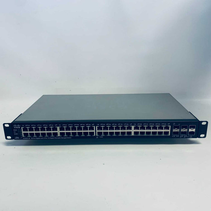Cisco SG500X-48-K9 48-Port, 4-Port 10Gigabit Stackable Managed Switch SG500x Q=