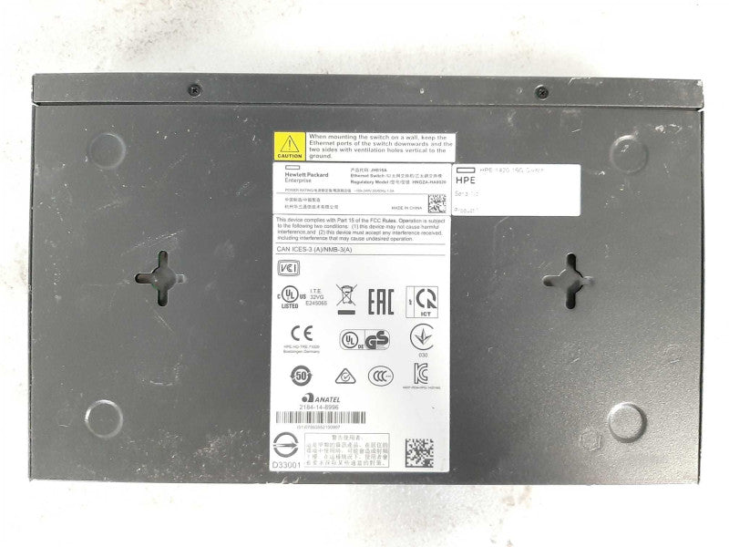 HPE OfficeConnect 1420 16-Port Gigabit Switch JH016A  $