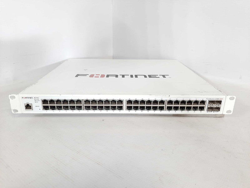 Fortinet FortiSwitch FS-248E-FPOE 48-Port Full POE Switch READ $