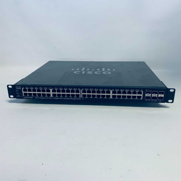 Cisco SG500X-48MP-K9 V03 48-Port Gigabit w 4-Port 10 Gigabit PoE+ Managed Swi =