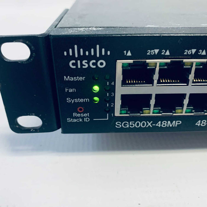 Cisco SG500X-48MP-K9 V03 48-Port Gigabit w 4-Port 10 Gigabit PoE+ Managed Swi =
