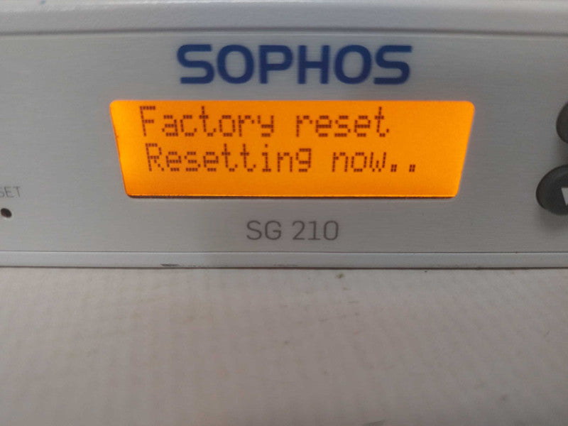Sophos SG 210 Network Firewall Security Appliance