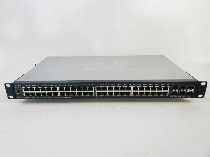 Cisco SG500X-48-K9 48-Port, 4-Port 10Gigabit Stackable Managed Switch (