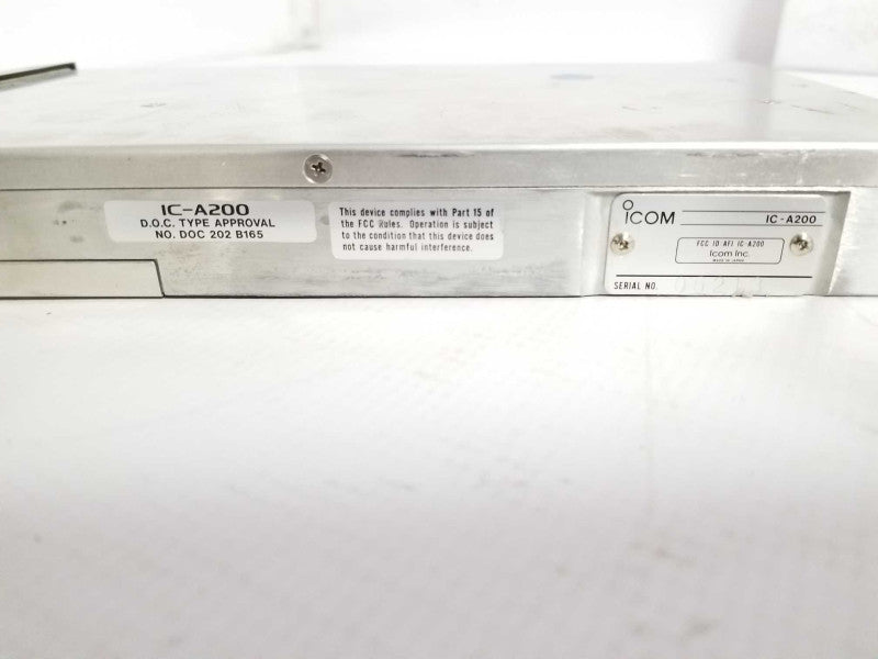 ICom IC-A200 Radio Transceiver, Read _
