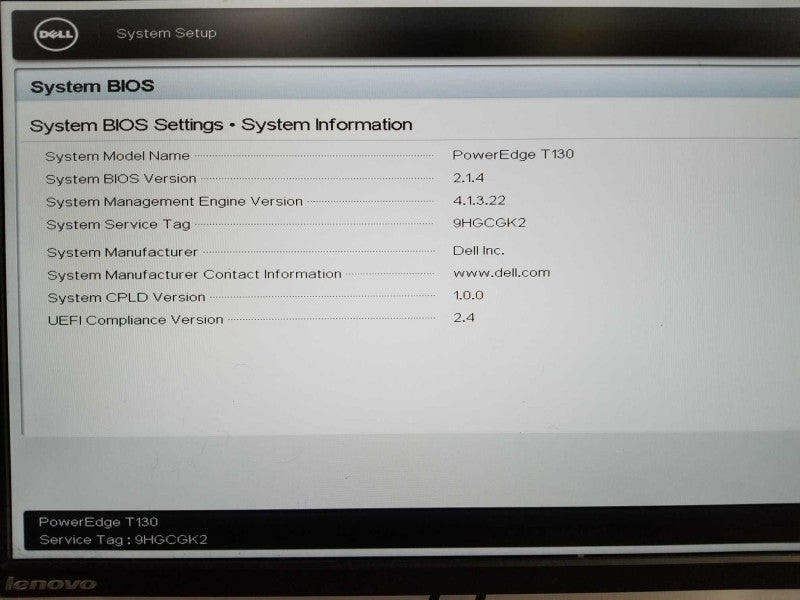 Dell PE T130, Core i3-6100 3.7GHz, 0GFB DDR4, 2x 3.5\\" HDD Trays Q_