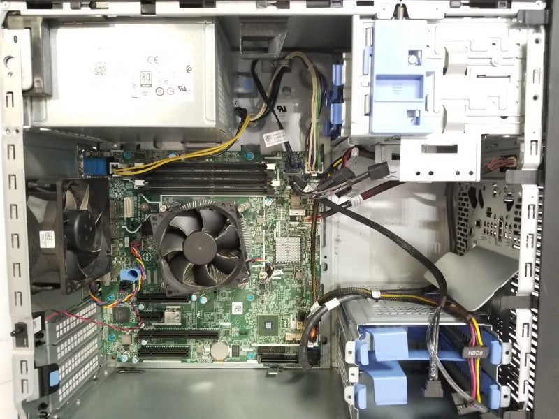 Dell PE T130, Core i3-6100 3.7GHz, 0GFB DDR4, 2x 3.5\\" HDD Trays Q_