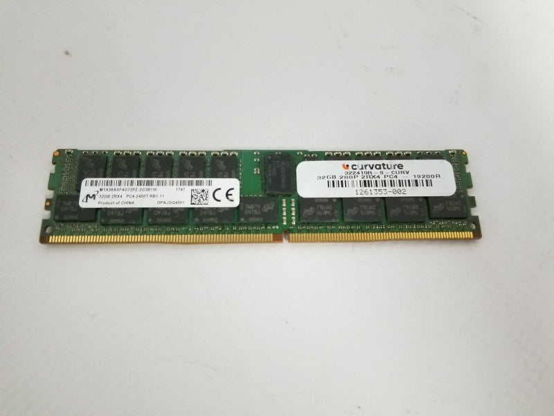 Micron/Curvature 32GB 2Rx4 PC4-2400T-RB1 DDR4 Server RAM Q_