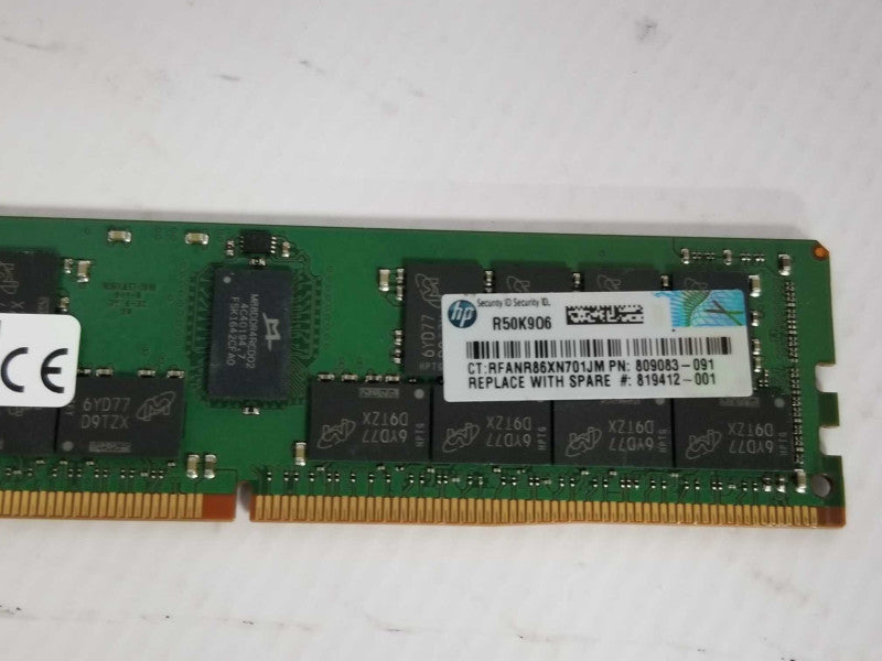 Micron/HP 32GB 2Rx4 PC4-2400T-RB2 DDR4 Server RAMs Q_